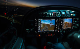 Aircraft Audio Visual Control Panel